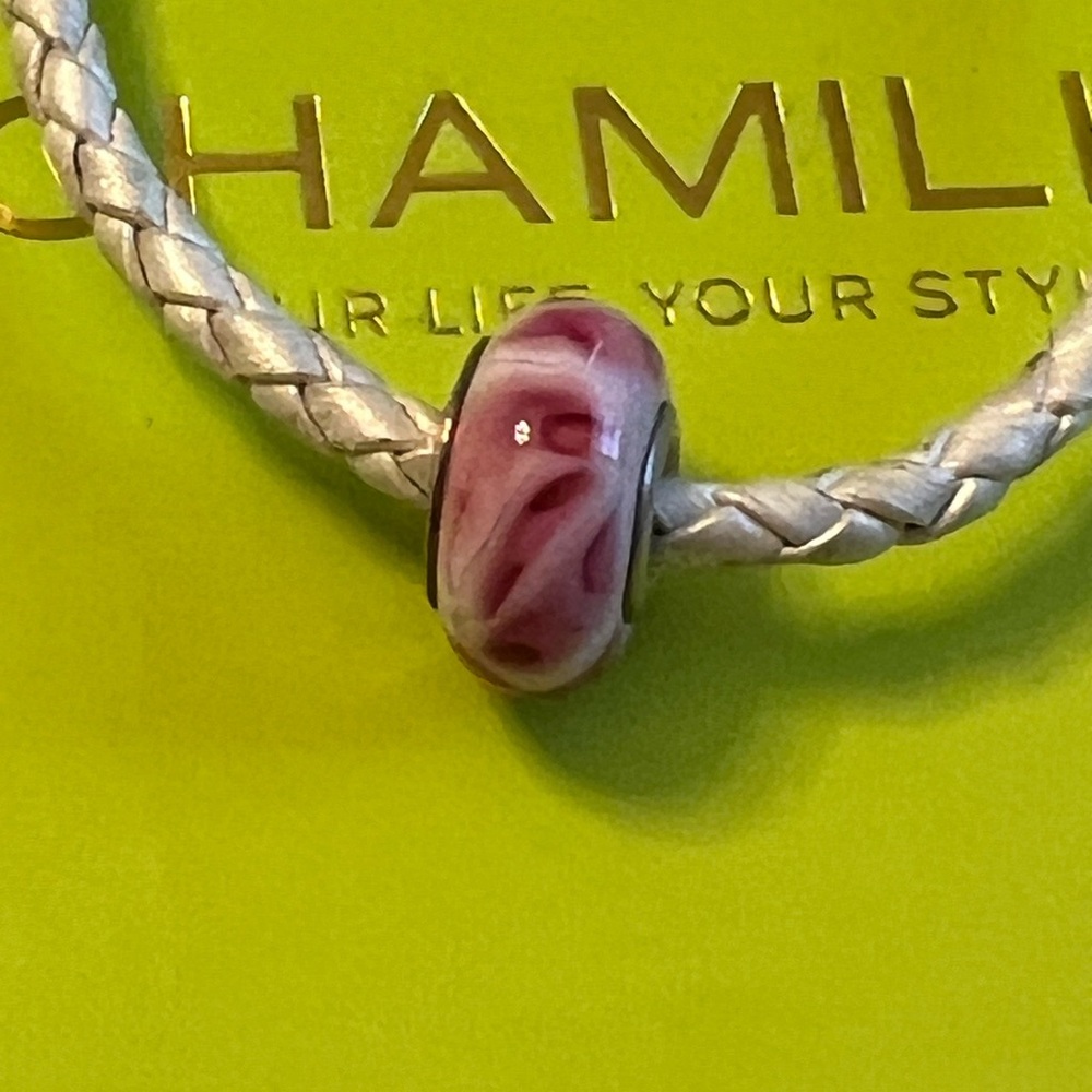 Chamilia Sterling Silver & Murano Glass Charm